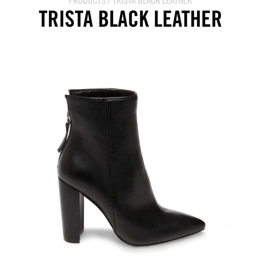 Steve Madden Black Booties